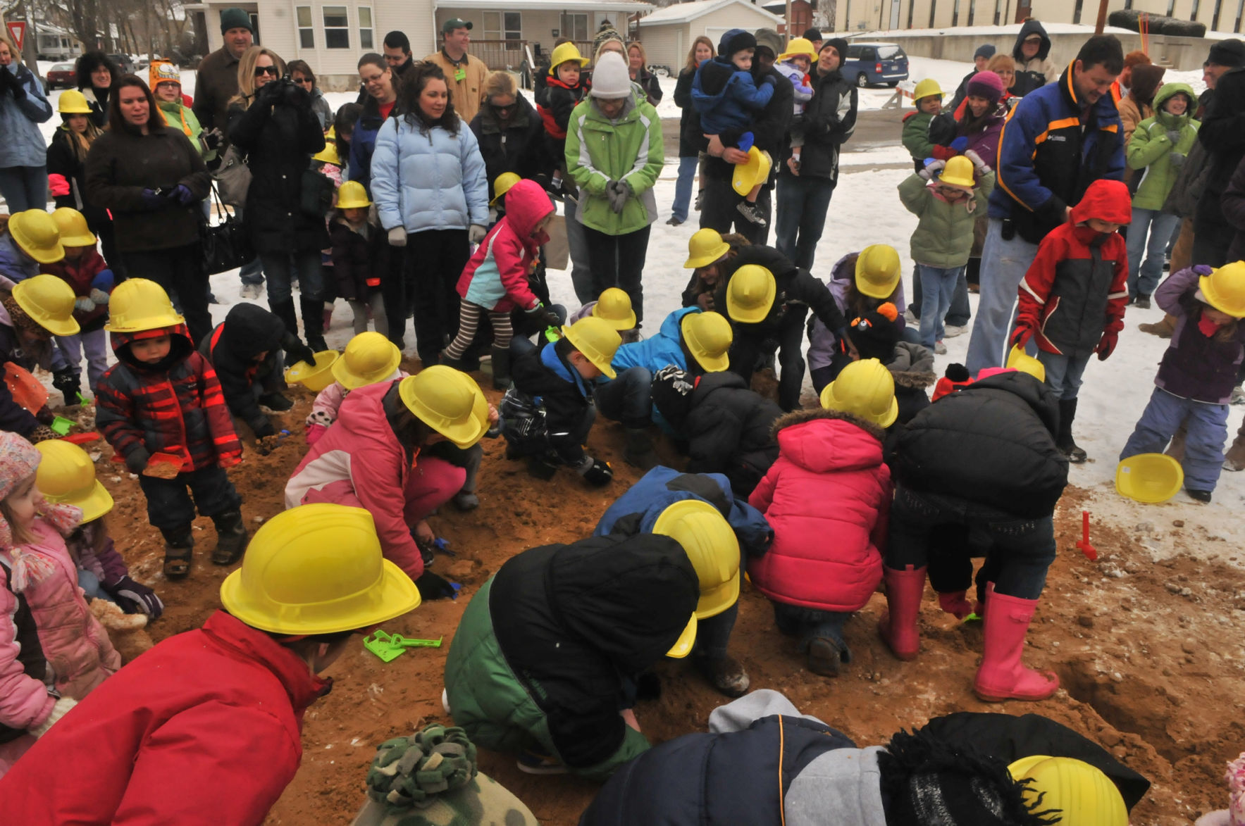 March 2013 -- Groundbreaking